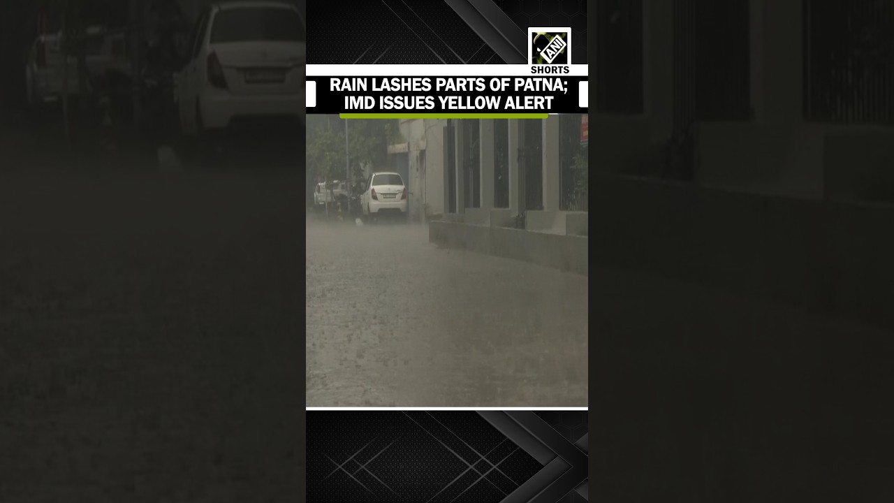 Watch! Rain lashes parts of Patna, IMD issues yellow alert | Bihar | Yellow Alert