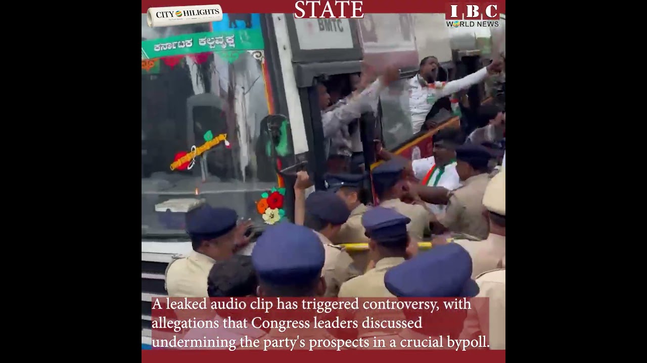 MASSIVE PROTESTS IN BENGALURU: Hundreds of Zameer Ahmed Khan Loyalists Block Mysore Road
