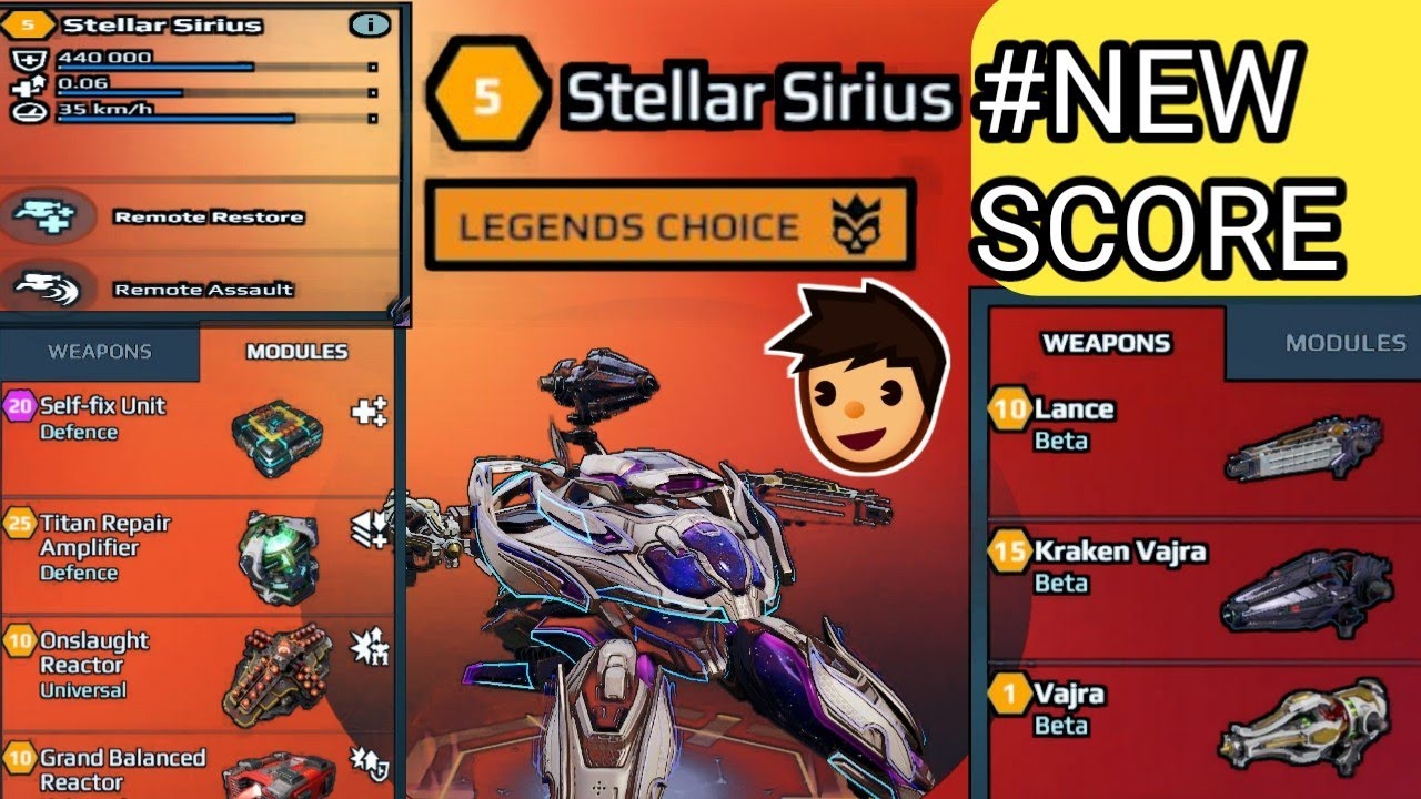 SIRIUS LVL 5 META Giveaway | War Robots Gameplay