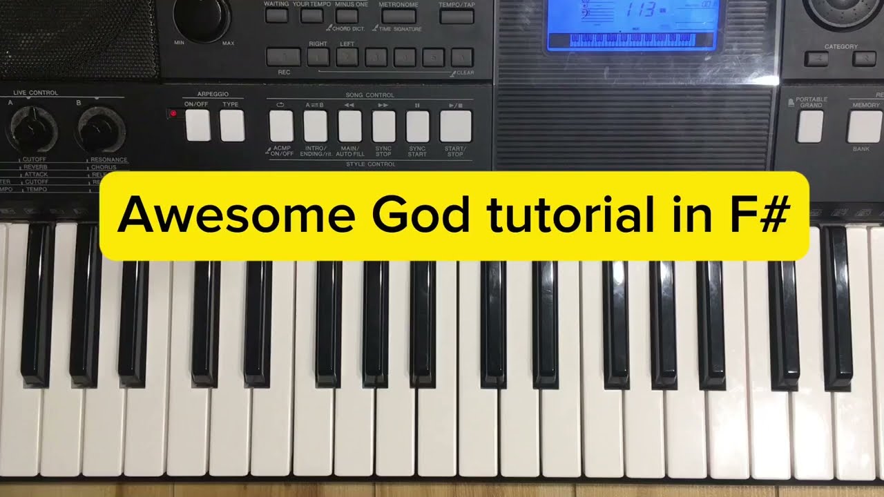 Awesome God tutorial in F#