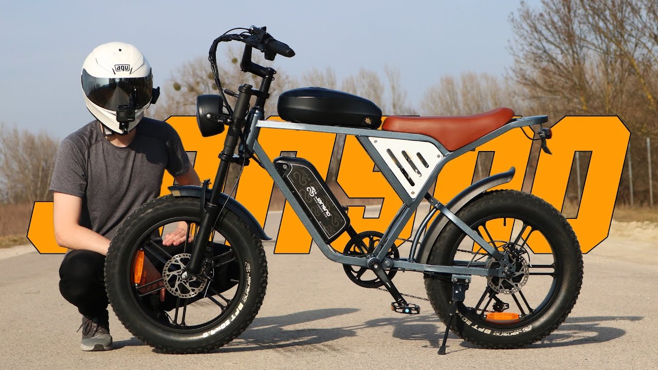 Jansno X70 - Teszt | Retro motor, vagy E-Bike? 