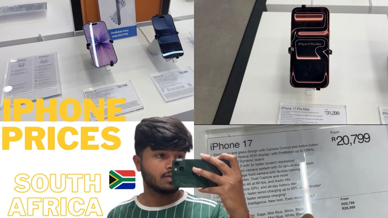Prices of Iphone in South Africa 🇿🇦