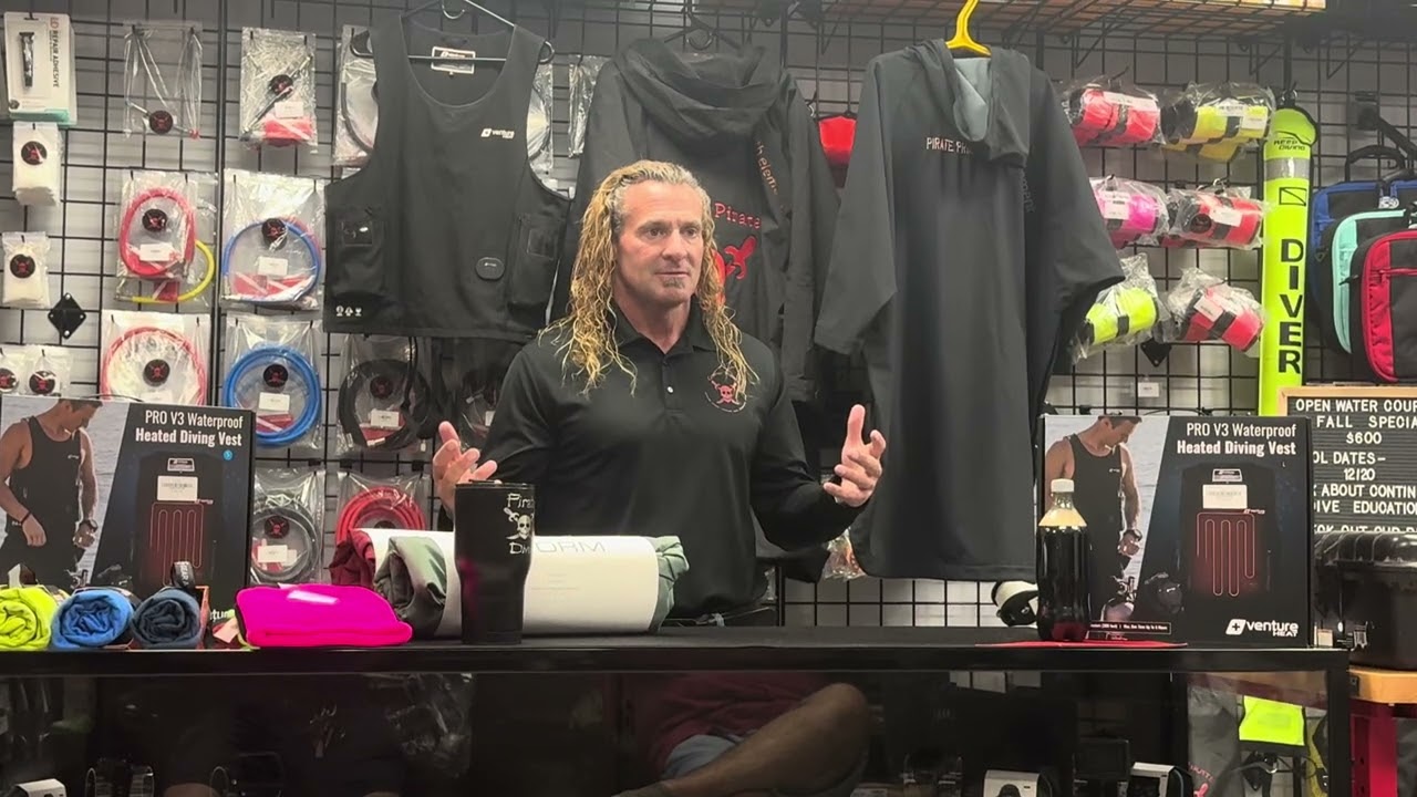 Nov 2025 Meet the Instructor Night topic.  Staying warm during surface intervals