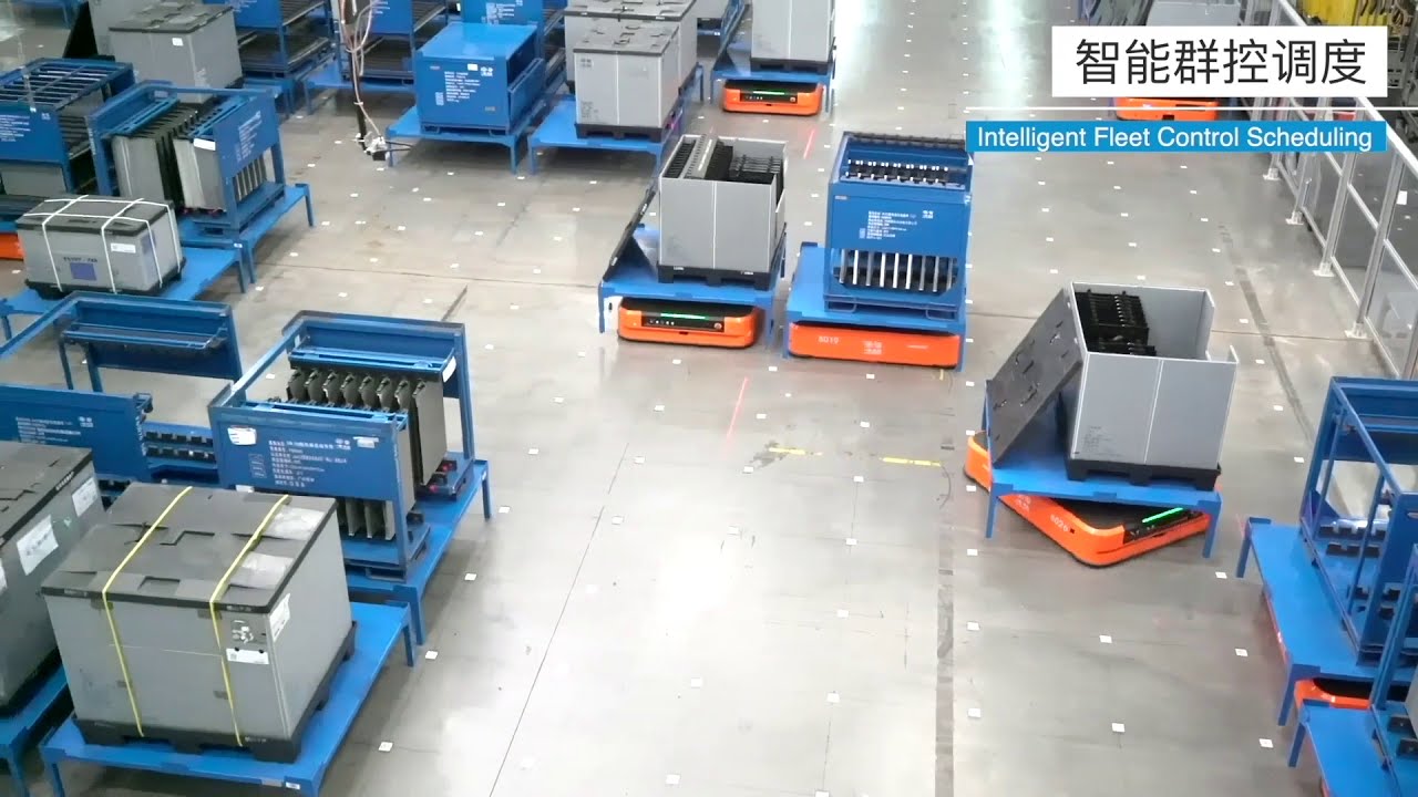 Hikrobot Mobile Robot in Volkswagen Factory in China