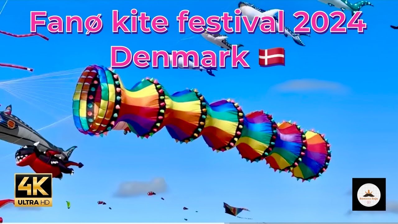 Fanø internationalt kite festival 2024 Denmark 🇩🇰