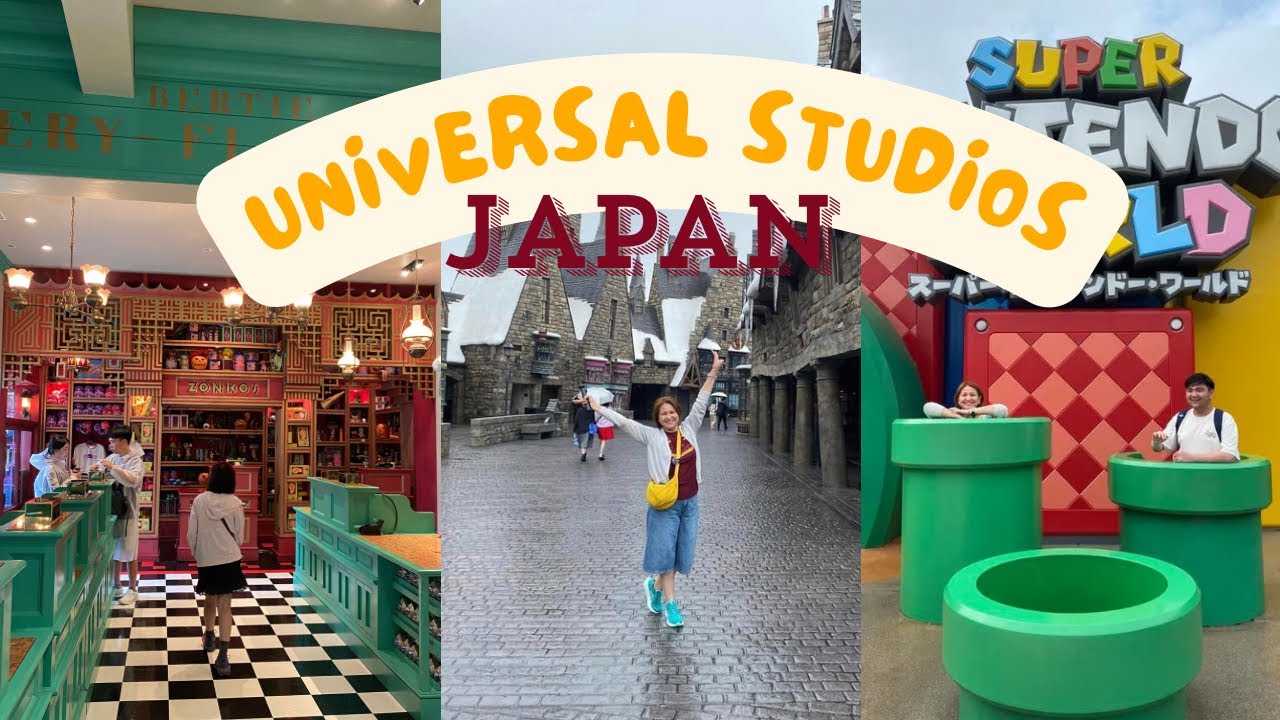 ✨ A Magical Day at USJ 🇯🇵 – Harry Potter, Minions & More!