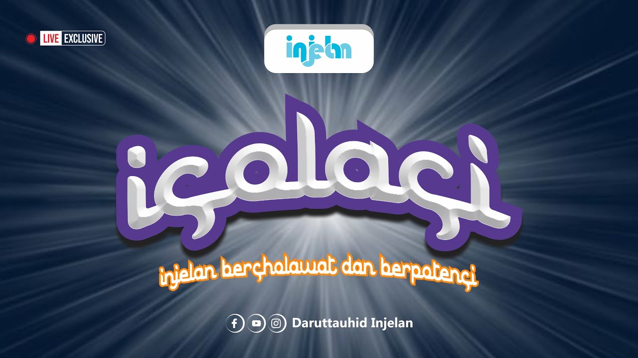 🔴 LIVE FESTIVAL ISOLASI ( Injelan Bersholawat dan Berpotensi )