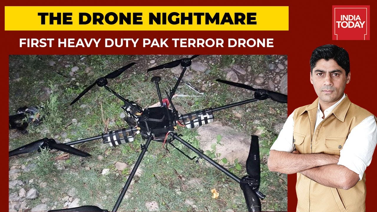 Drone Carrying 5KGs IED Shot Down By J&K Police | Mukesh Singh, ADGP, Jammu Exclusive | India First