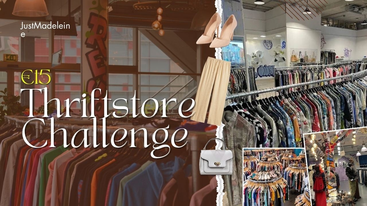THRIFTSTORE OUTFIT CHALLENGE MET AIDA EN SAMIRA IN UTRECHT - JustMadeleine