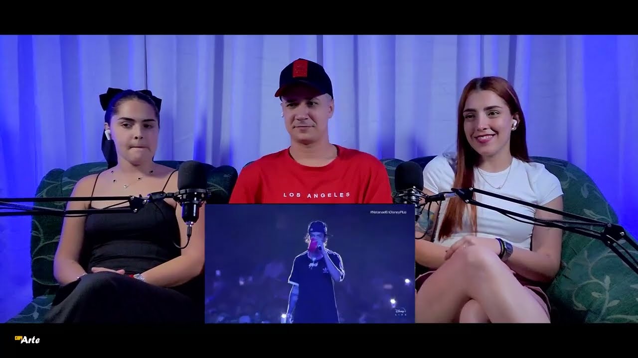 CUBANOS REACCIONAN a Natanael Cano - Cuerno Azulado [En Vivo, Disney+] - (con Mely & Jenny)