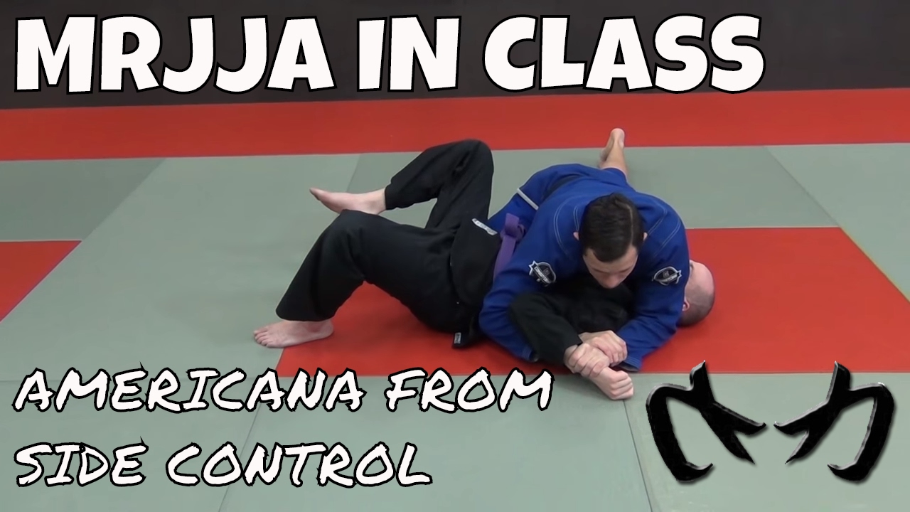 Americana from Side Control - Brazilian Jiu-Jitsu [MRJJA IN CLASS 081]