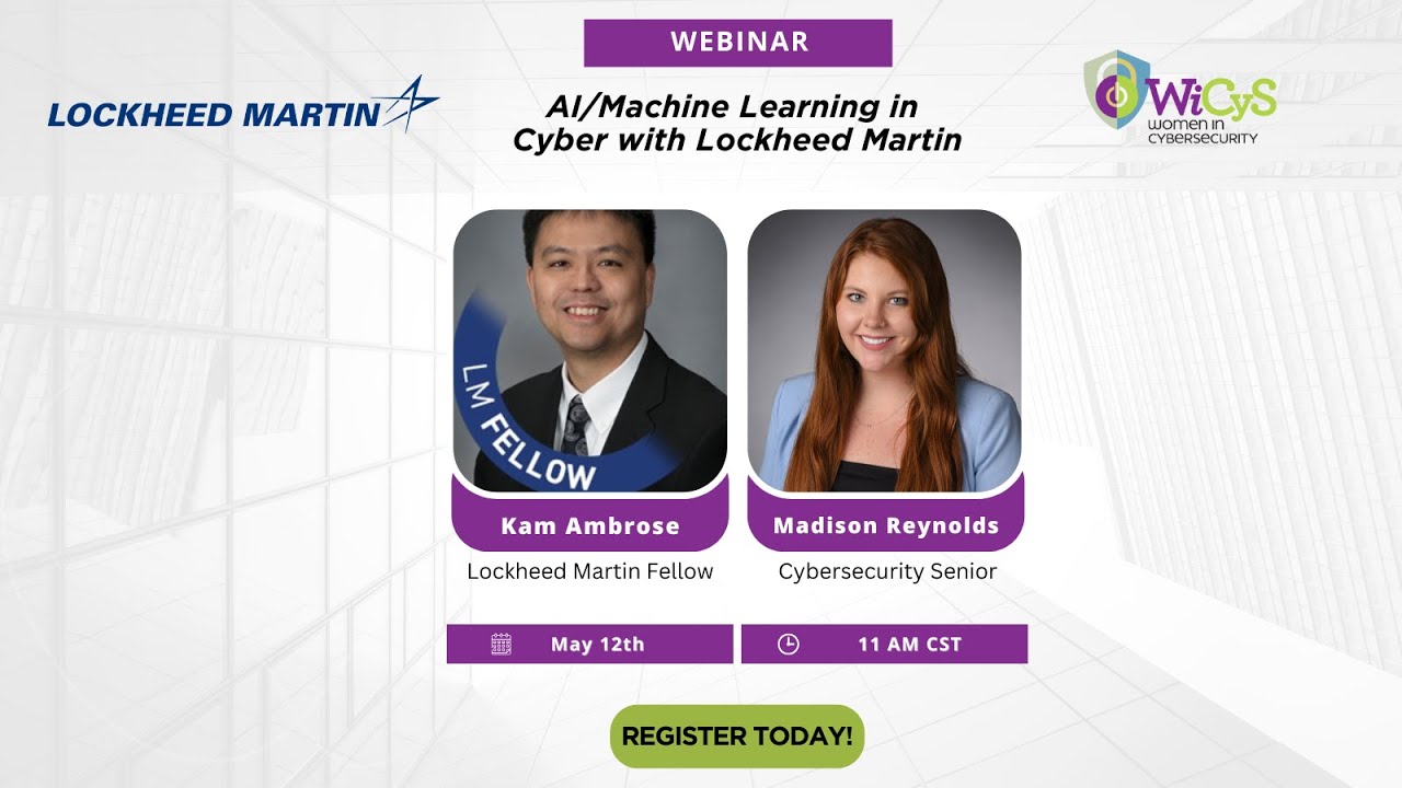 Lockheed Martin Webinar | AI/Machine Learning in Cyber with Lockheed Martin