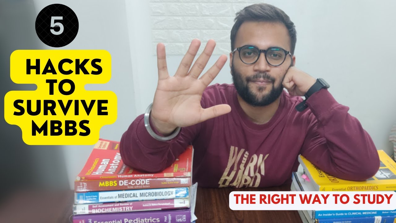 How to Study in MBBS : The BEST Method to Survive MBBS & Balance Life, NEET PG Prep