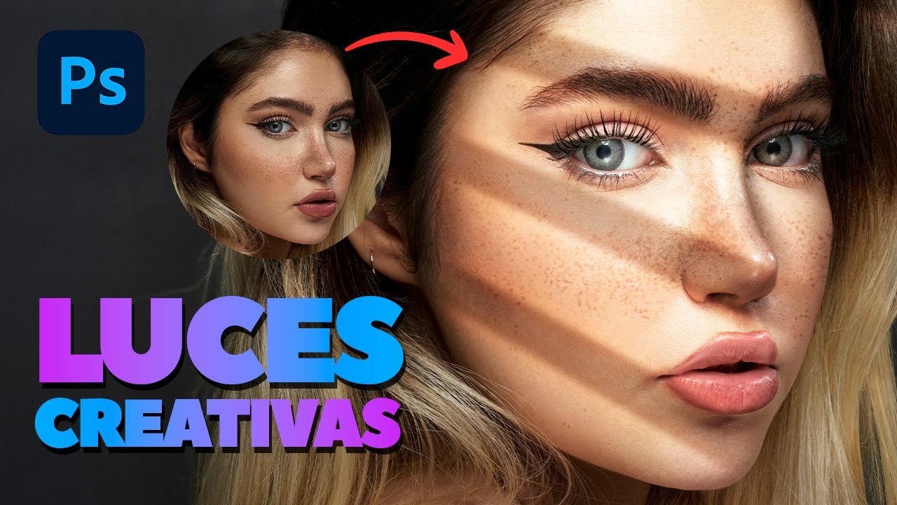 Crea Luces Artificiales para Retratos en Photoshop (Paso a Paso) | Alain Perdomo