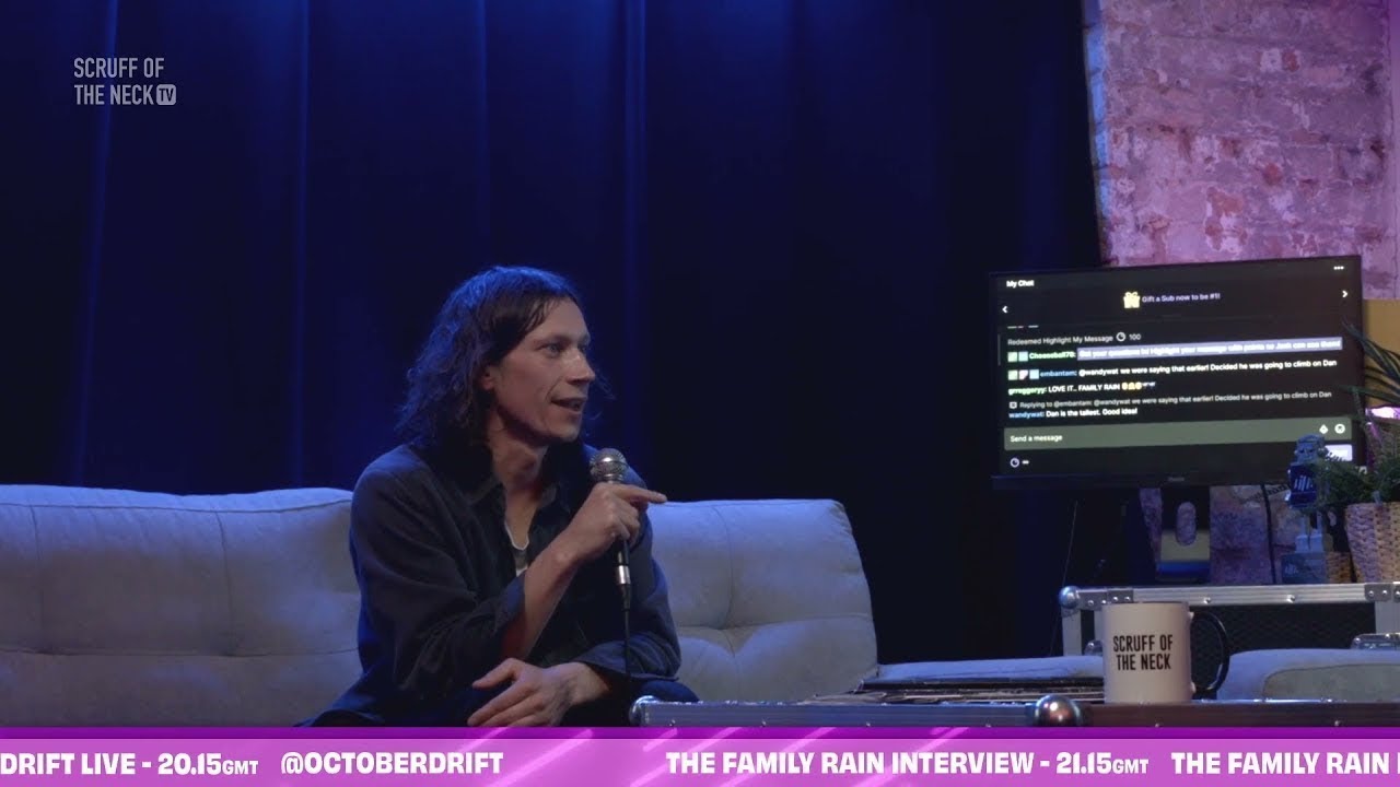 October Drift Live Interview | Scruff of the Neck TV