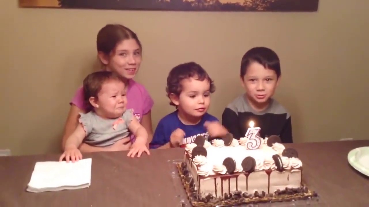 Cutest Blowing Candles Fail by babies :BTV