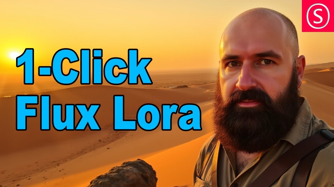 Обучение FLUX LORA в 1 клик