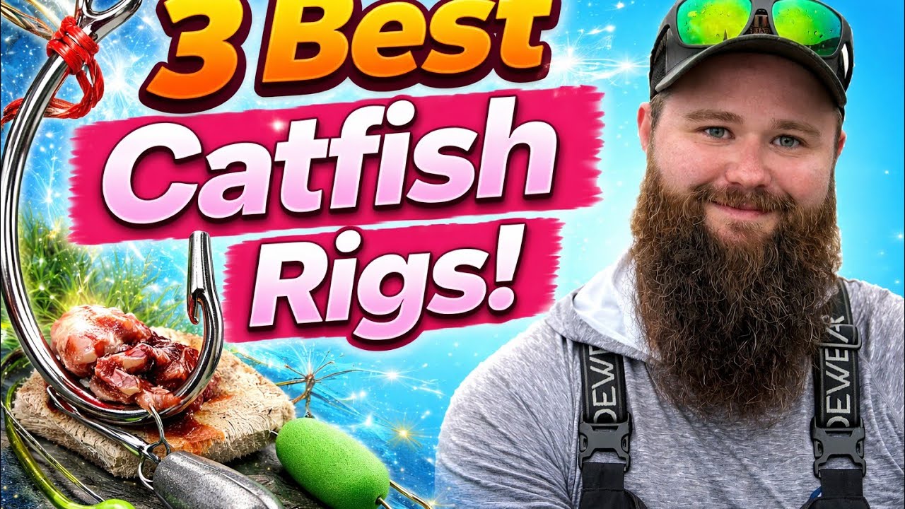 The 3 Best Catfish Rigs for Trophy Fish *MUST WATCH DIY*