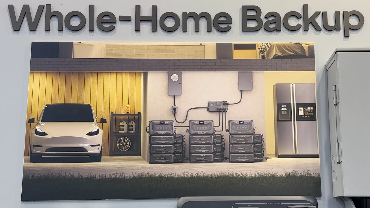 Bluetti Whole Home Battery Backup System