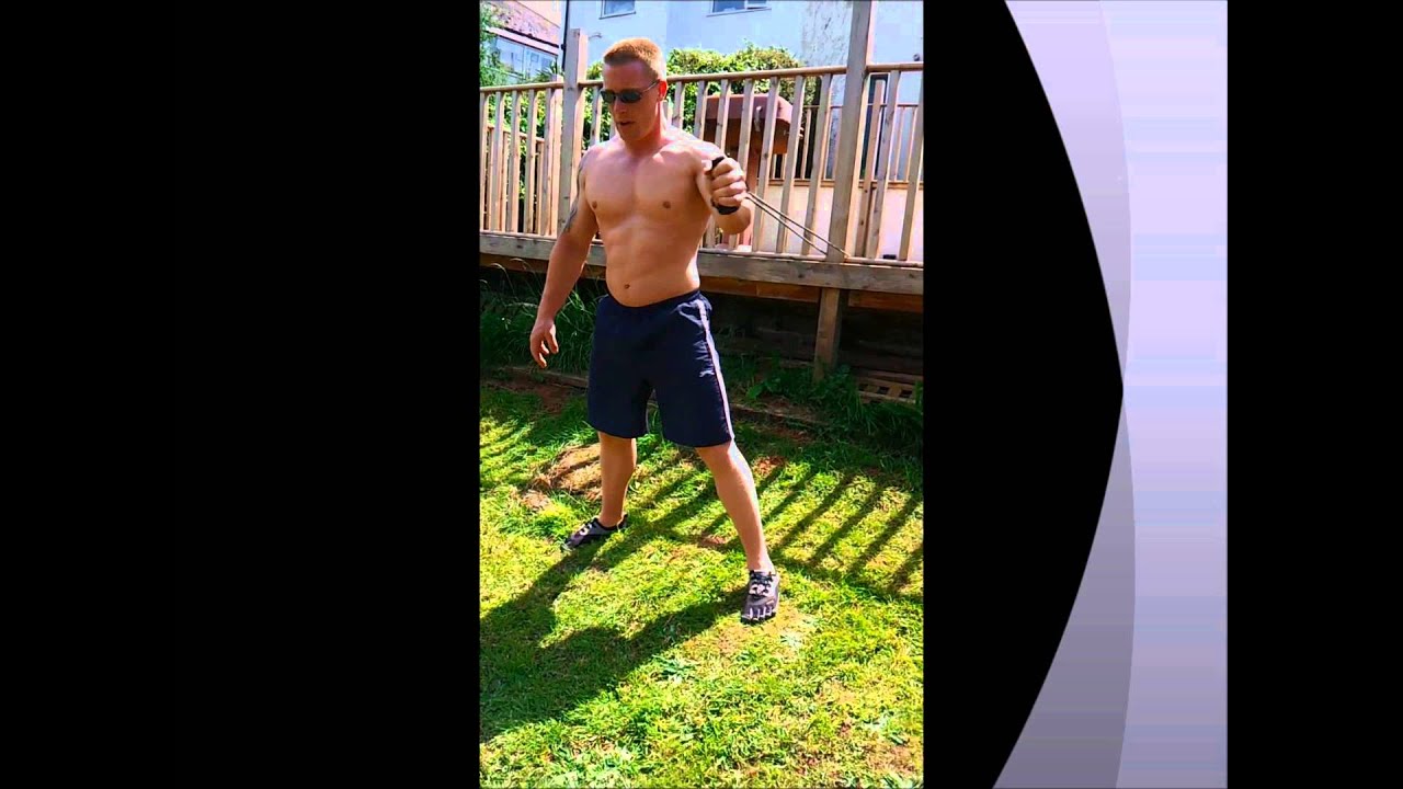 Resistance Band Chest Workout