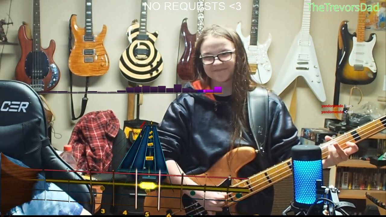 TheTrevorsDad and Kids Rocksmith 2014 Twitch VOD 1/14/2023