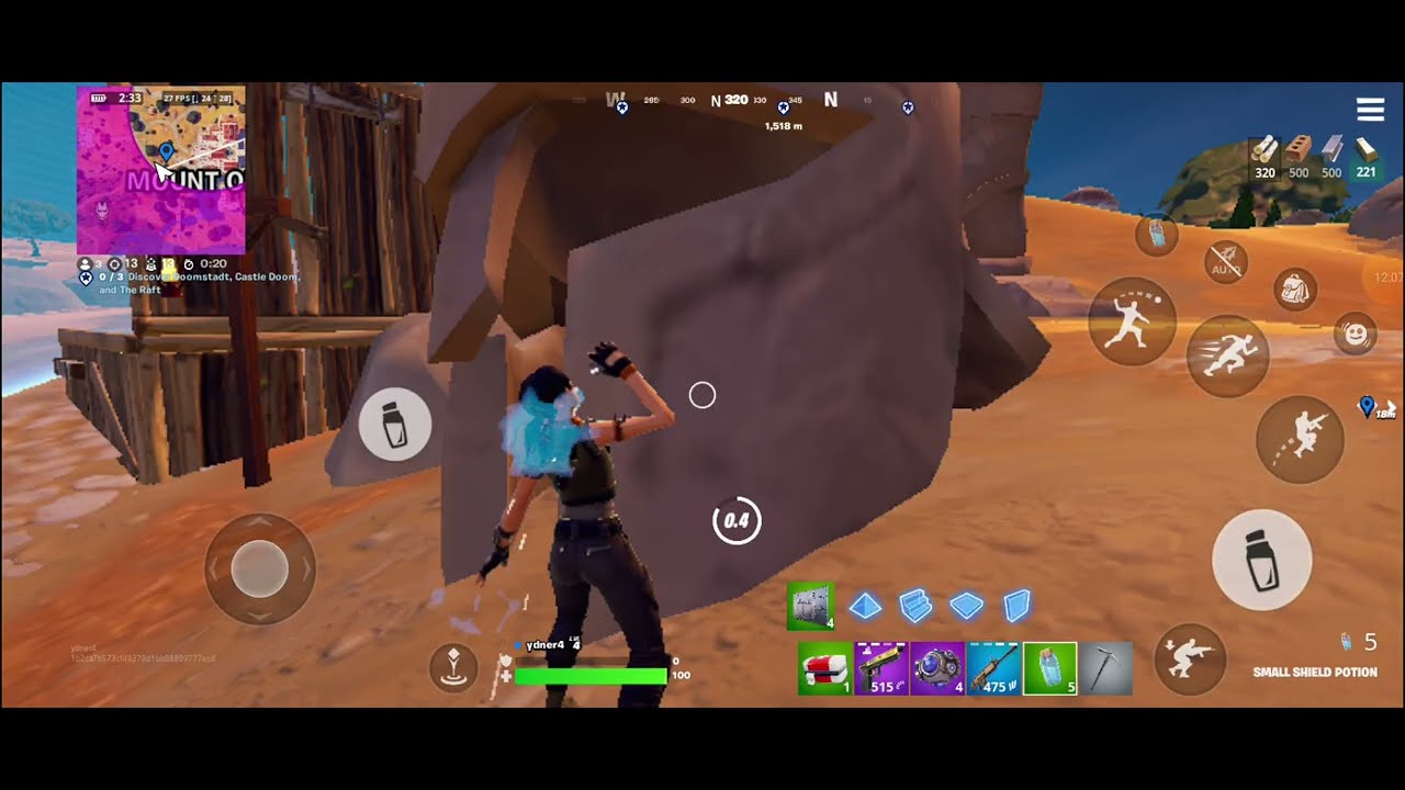 (Hari 137) Itel RS4 Gaming Test - Fortnite Mobile