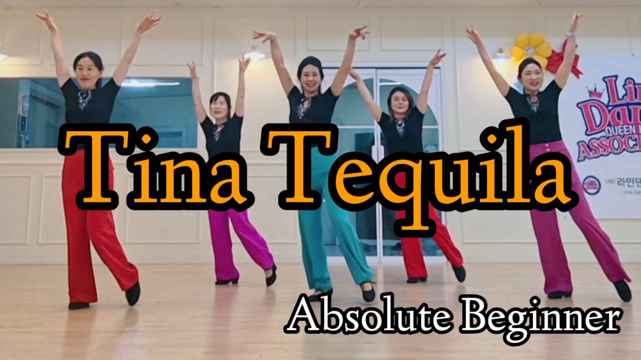 #Tina Tequila #티나데킬라 #Absolute #Beginner #Linedance #제주도 #라인댄스 #퀸댄스스스튜디오 #퀸코리아 #제주지부