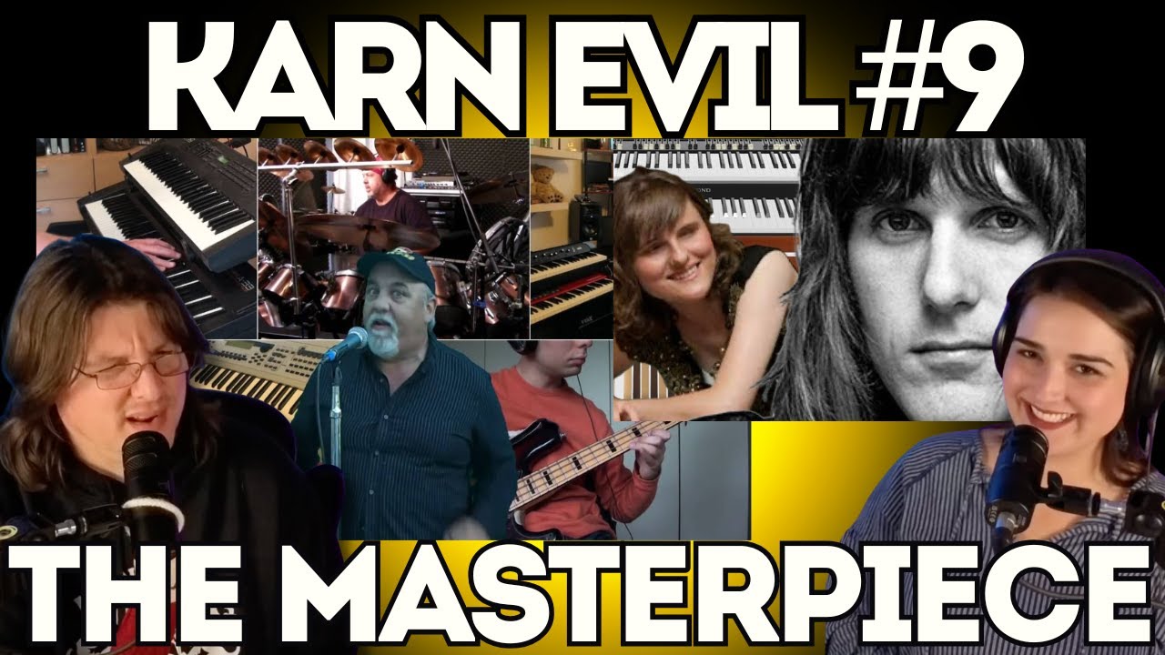 ELP - KARN EVIL 9 Virtual ELP Cover Band w/Rachel Flowers | FIRST TIME REACTION | Was Alexia ready?