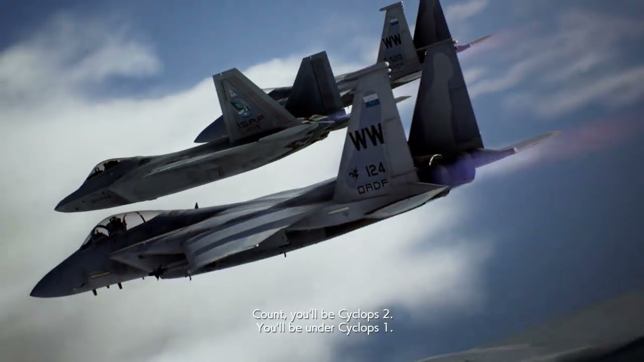 Shattered Skies Aces играют в AC7 - Миссия 11: Уничтожение флота