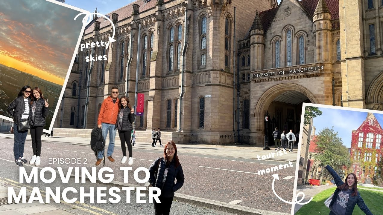 moving to UK 🇬🇧 | first weekend in Manchester, settling in, ikea, arndale, uni diaries | episode 2
