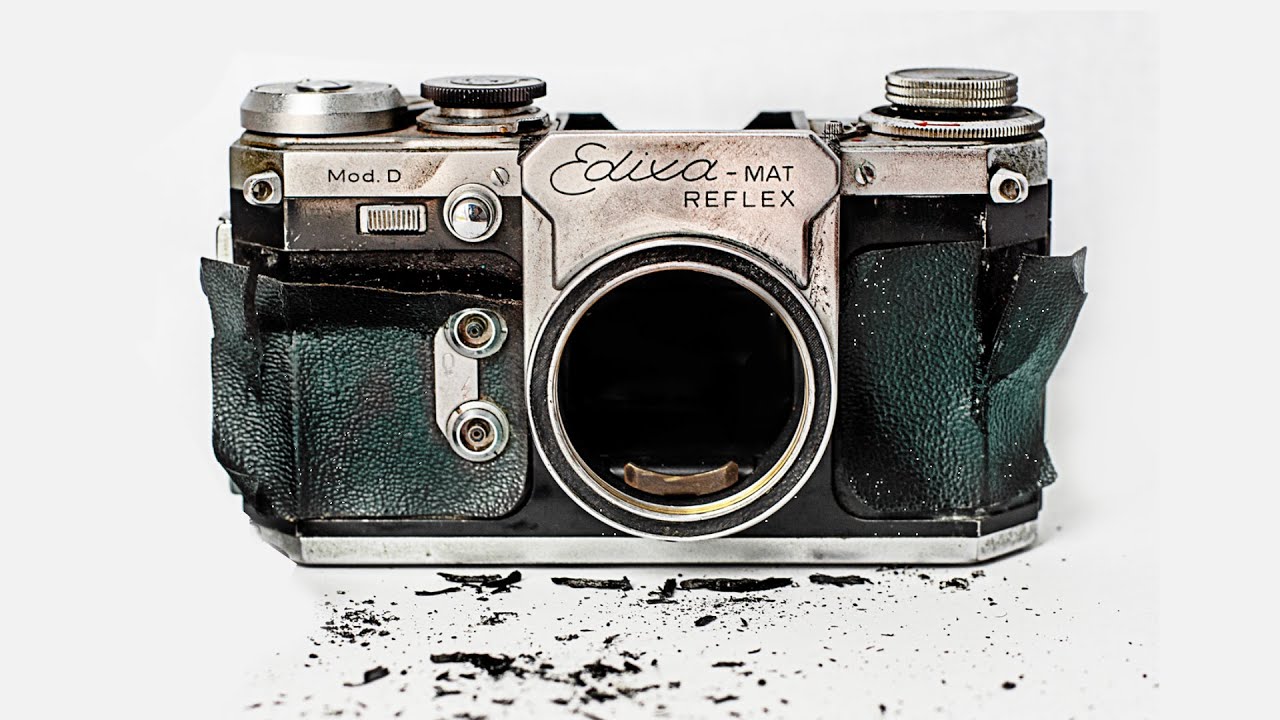 Filthy 1960s Camera Restoration