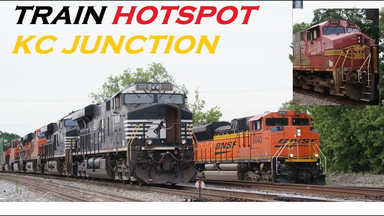 HD : Train Hotspots Part 1 - KC Junction Memphis TN
