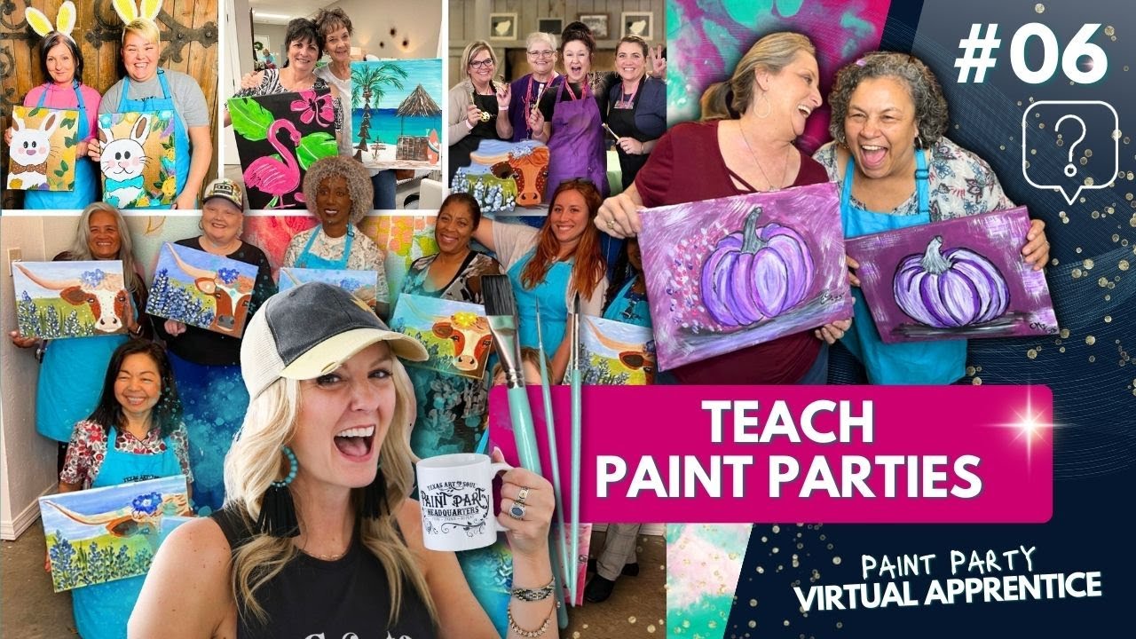 Full Paint Party Debrief and In-Depth Business Q&A || Paint Party Virtual Apprentice #06