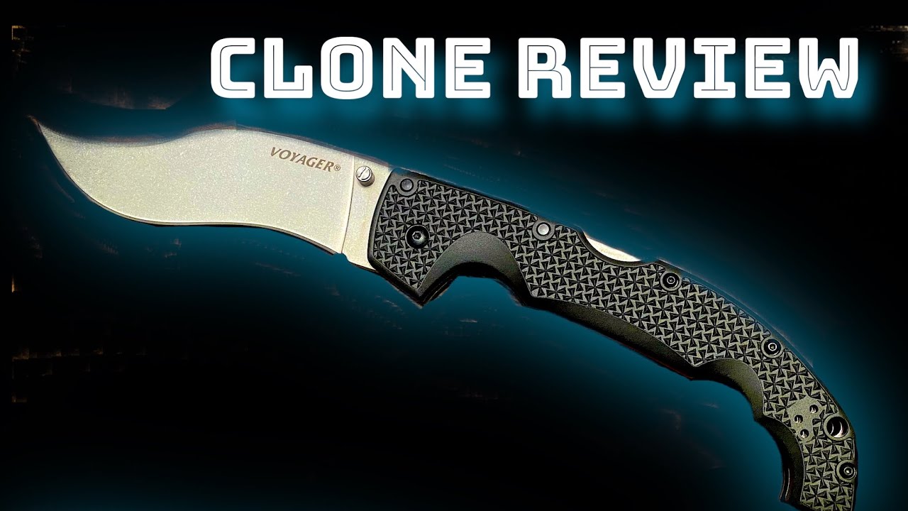 Cold Steel Voyager Clone Unboxing and Review from DHgate