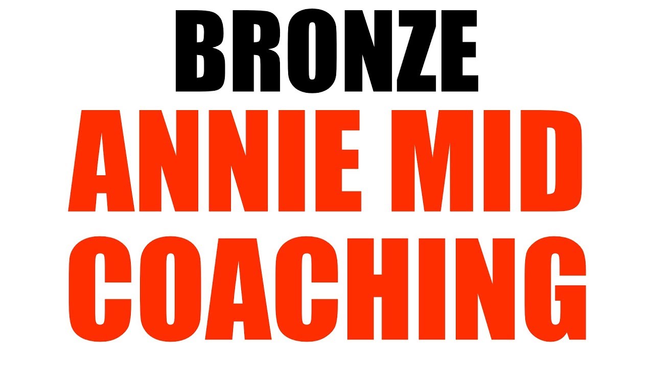 How to be a Better ANNIE! | Neace Coaching