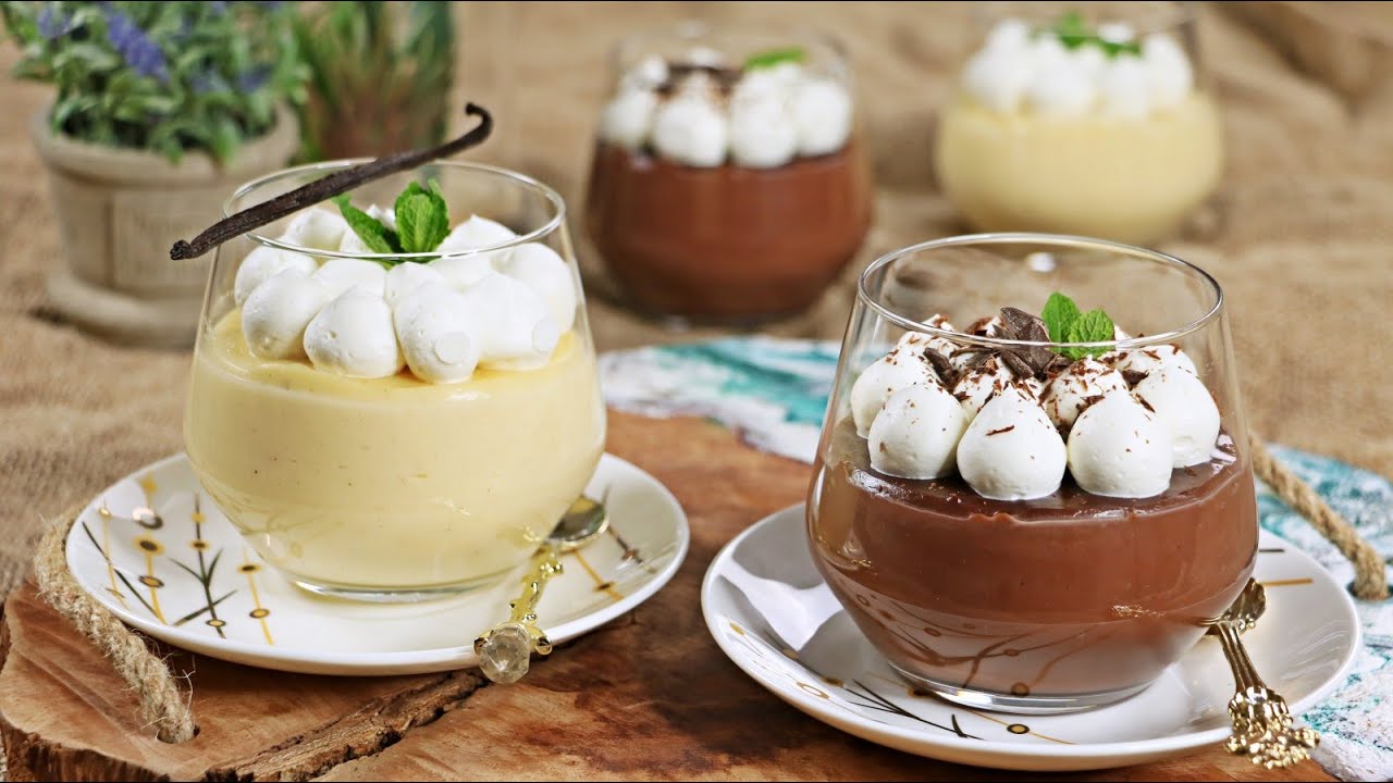 Vanillepudding & Schokopudding blitzschnell selber machen - Pudding selbstgemacht -schnelles Dessert
