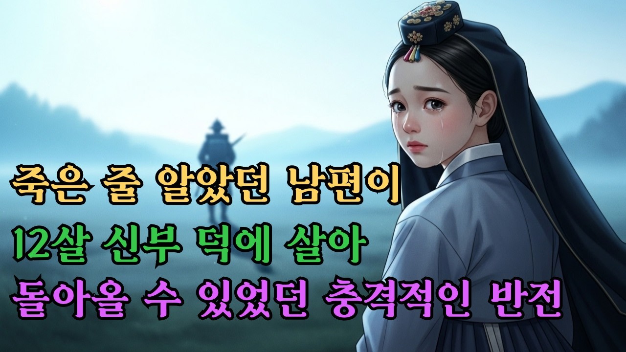 죽은 줄 알았던 남편이 12살 신부 덕에 살아 돌아올 수 있었던 충격적인 반전 | 야담 · 민담 · 설화 · 수면동화 · 옛날이야기 · 오디오북 · 사연라디오