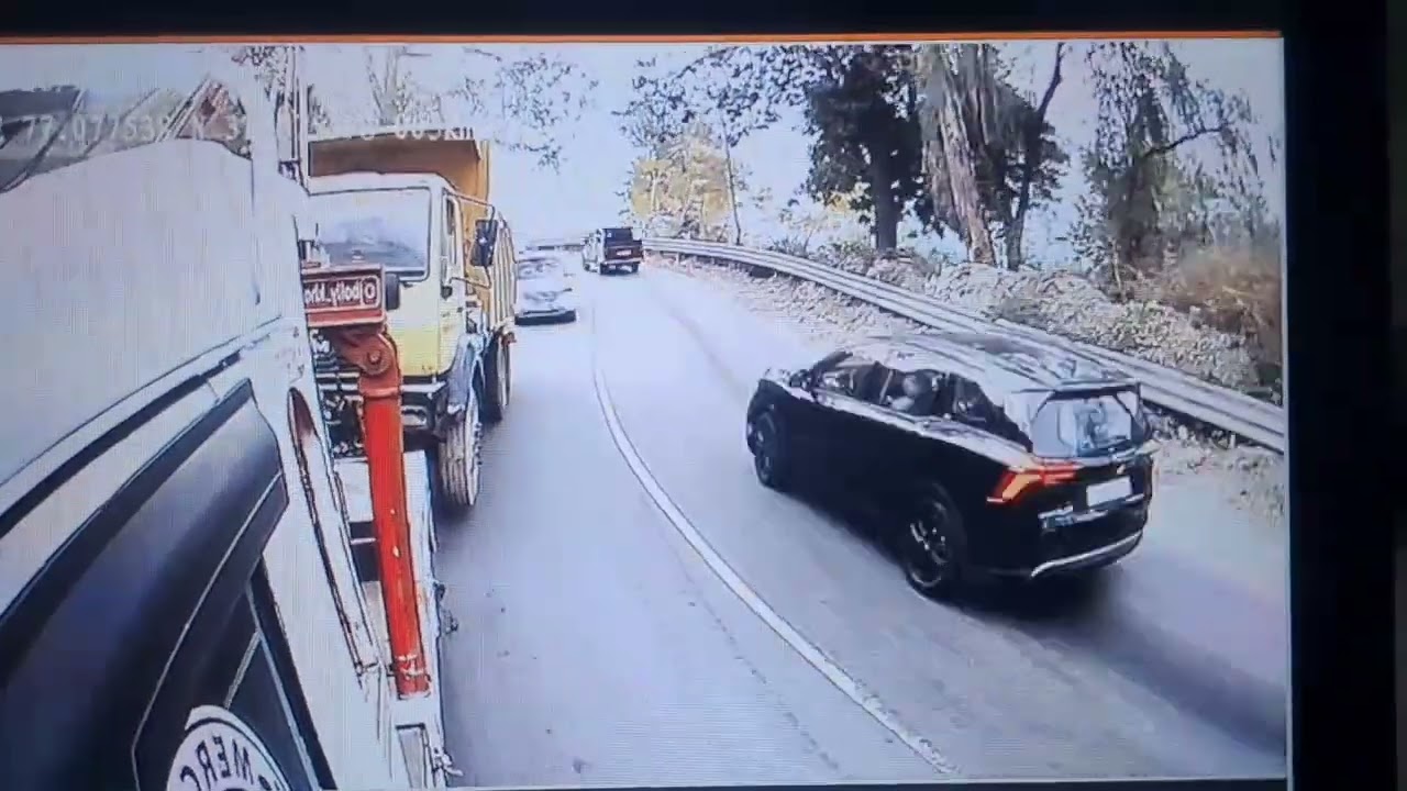 Cctv installed on recovery van, Manali to Sirhind tipper towing #automobile  #driver #truckdriver 