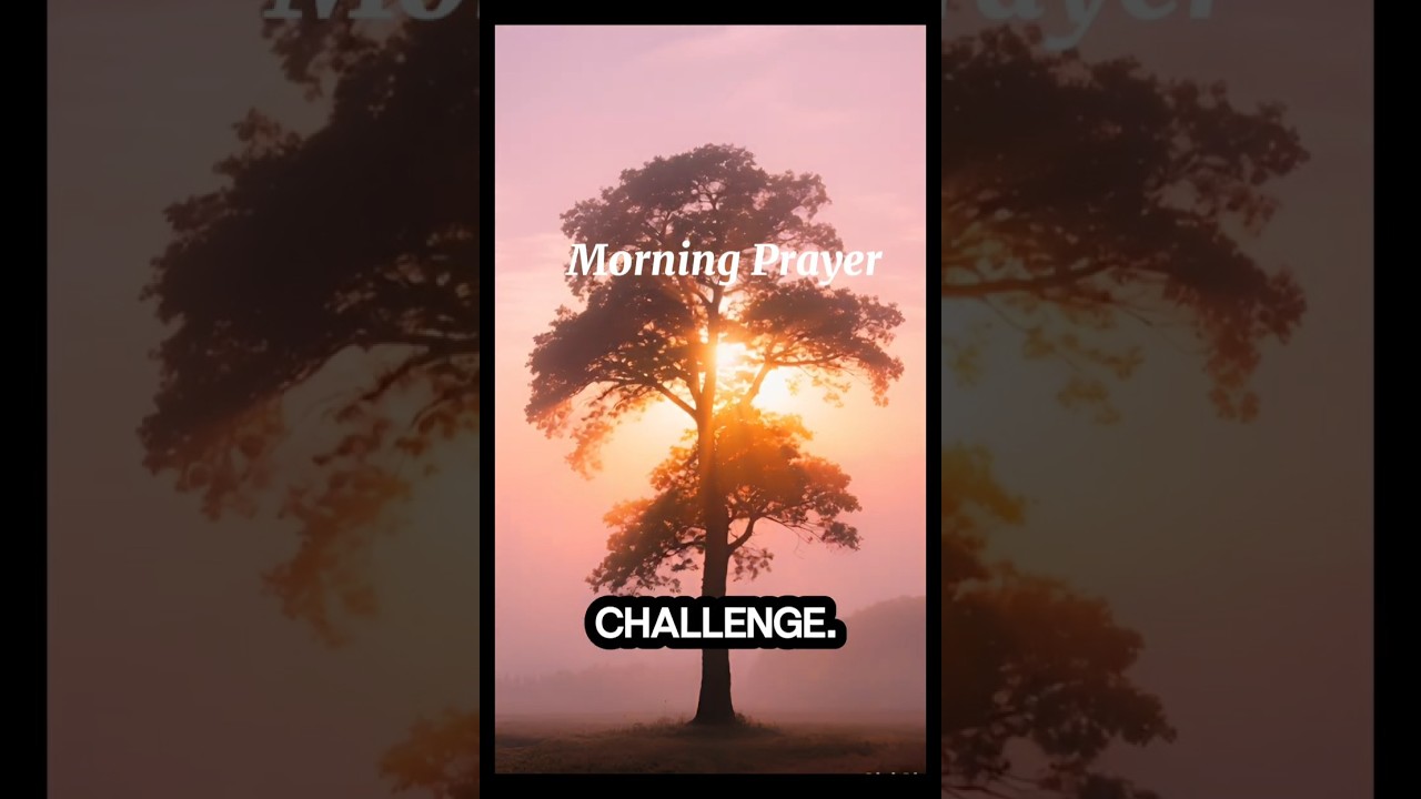 Powerful Morning Prayer to Start Your Day Right | Daily Spiritual Boost 🌄🙏#youtubeshorts