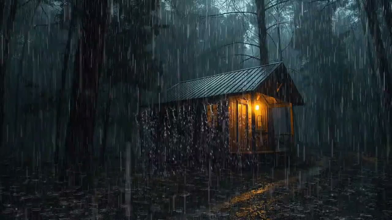 Peaceful Rain by the Window | Relaxing Sleep Sounds, Study Music, Calm Night ASMR