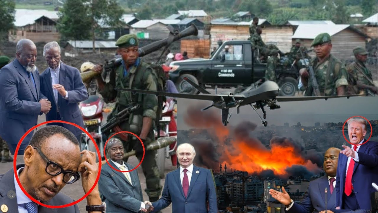 Agakagwawo! Kagame ne Museveni bibi, Trump kyakoze abayeekera ba M23 kibakubye ekikwe, Rwanda Bibi.