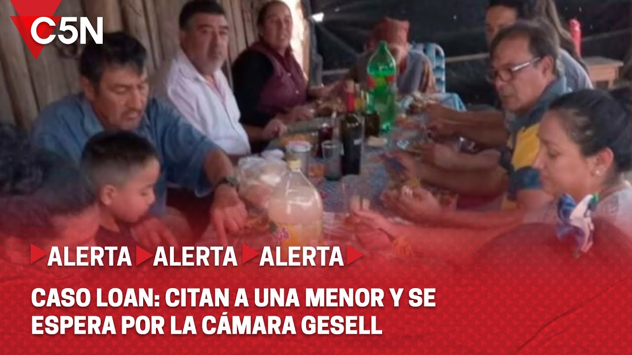 CASO LOAN: la JUSTICIA CITÓ a una MENOR a DECLARAR y se ESPERA por la CÁMARA GESELL