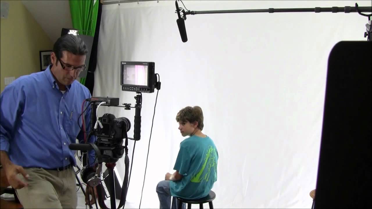 Lighting a Low Budget Television Commercial for Muzzy Language Course