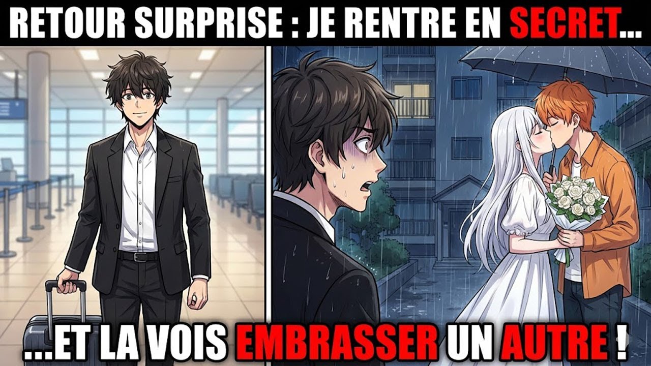 Retour surprise  je rentre en secret và la vois embrasser un autre !