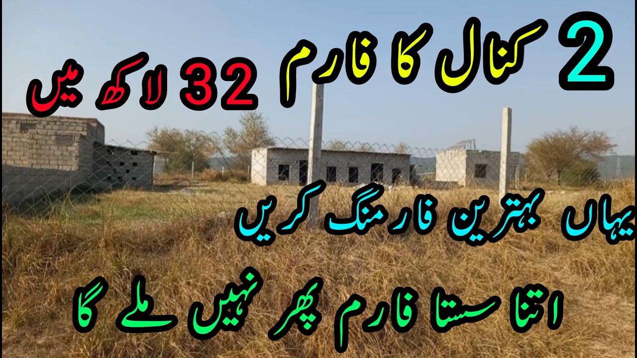 Farmhouse for sale | 2 kanal Farmhouse forsale | farm for sale | Cattle farming | Goatfarming |