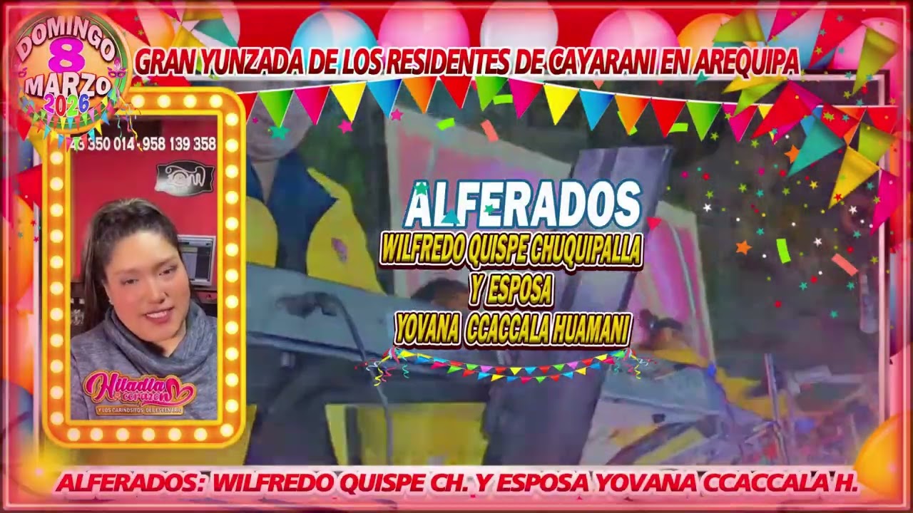 GRAN YUNZADA🌳🌳🎊🎊 CARNAVALESCO DE LOS RESIDENTES EN AREQUIPA 2026