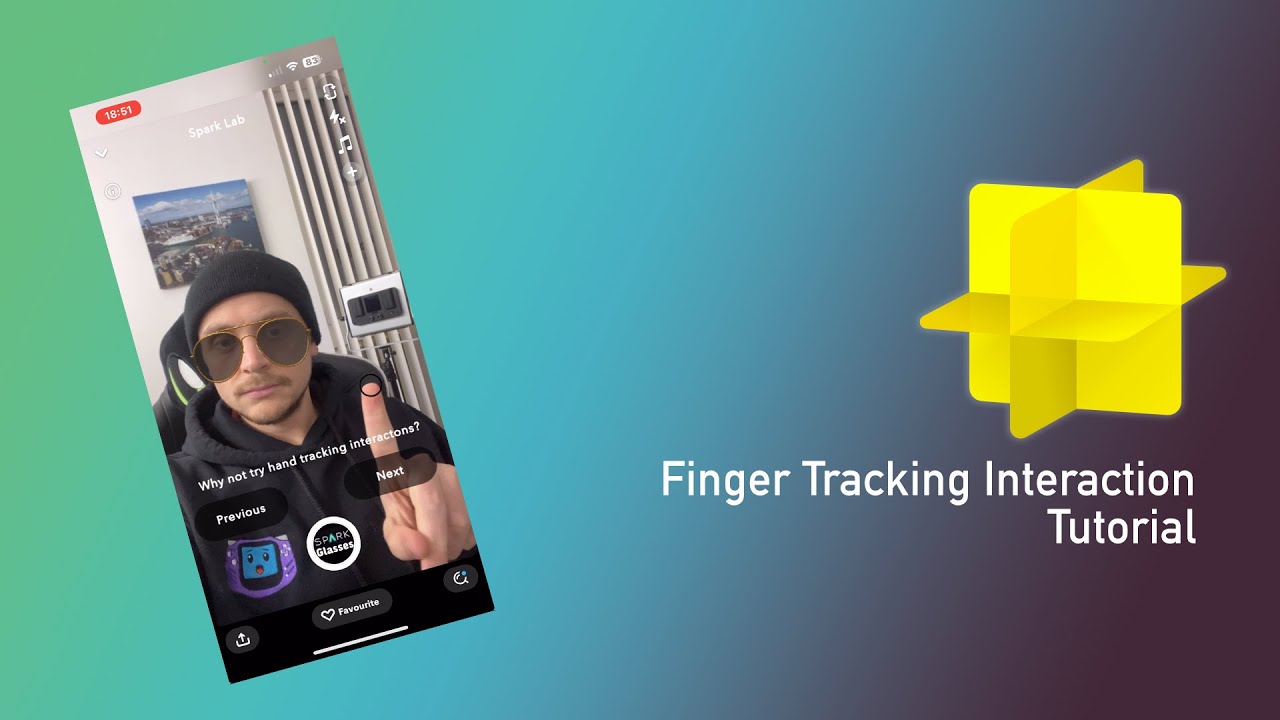 Lens Studio Tutorial - Finger Tracking Interactions
