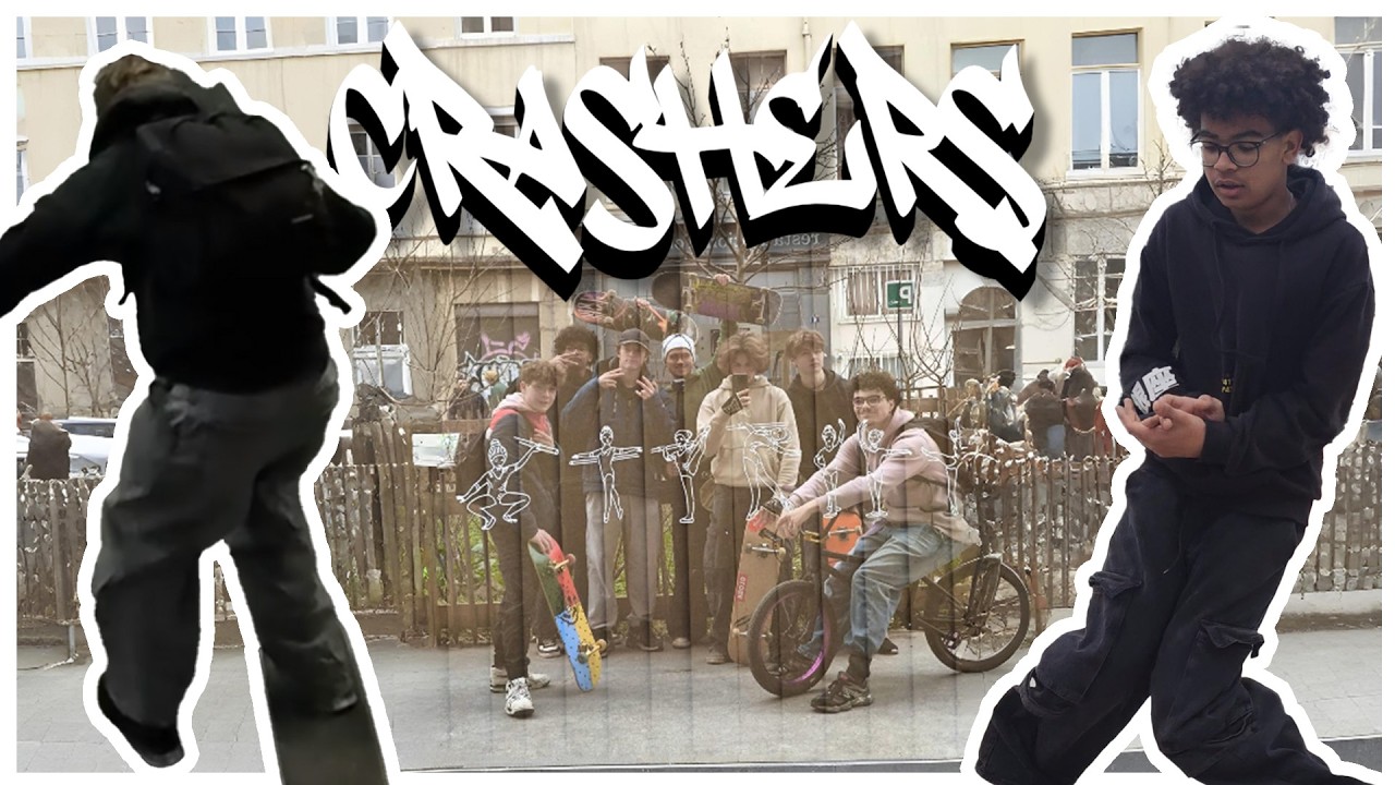 CRASHLINE #9  RIDE A LYON : SKATE ET VOL D'IPHONE 🛹🔥📱