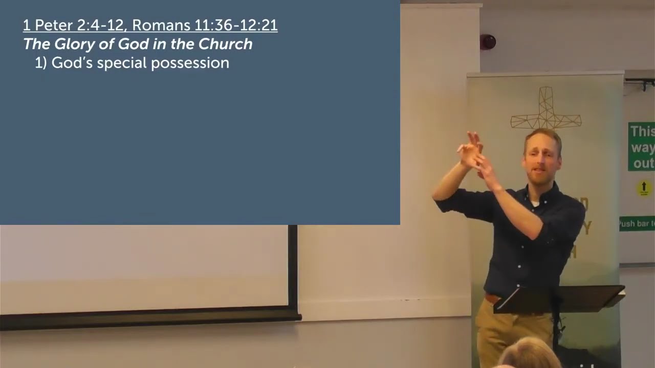 11th January 2026 - FCC AM Sermon - The Glory of God in the Church