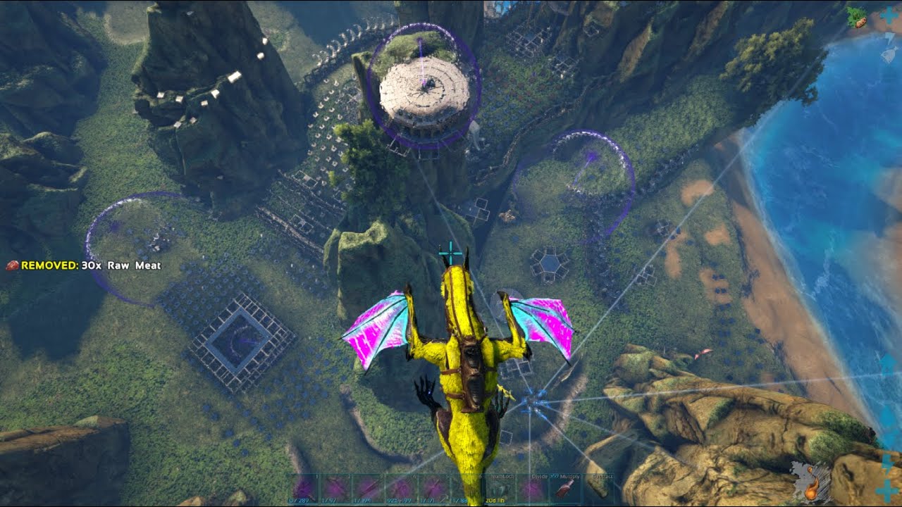 Ark Survival _ The Center Bear Cave Build Example